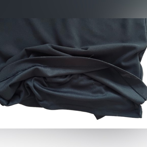 NWT Lauren Ralph Lauren Black Sleeveless Ruffle Scuba Midi Dress
Size 10 - Picture 9 of 9